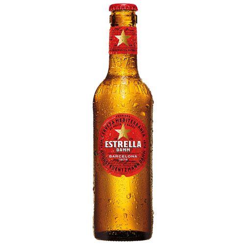 Cerveza ESTRELLA DAMM 330 ml