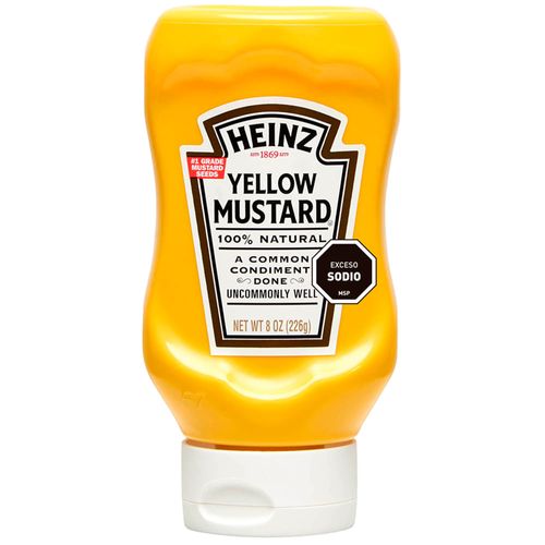 Mostaza yellow HEINZ 226 g