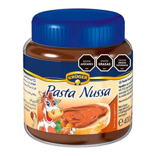 Crema almendras pasta nussa KRÜGER 400 g