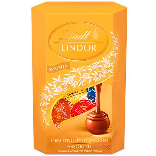Bombones LINDT Lindor Moña Surtidos 75 g
