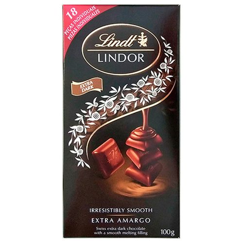 Chocolate LINDT LINDOR Amargo 100 g