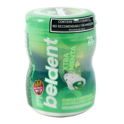 Chicle BELDENT Xtra Menta Pote 54 g