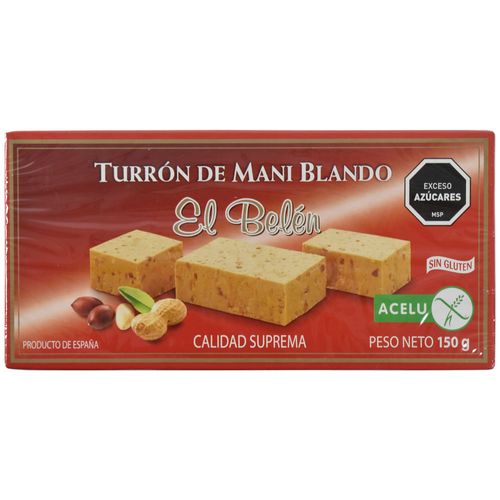 Turrón Maní Blando Belén 150 g