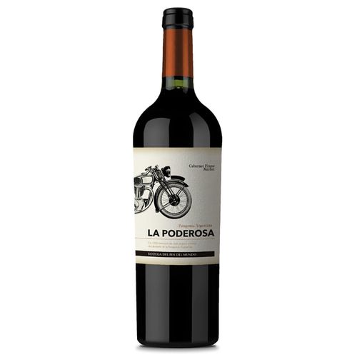 Cabernet franc merlot LA PODEROSA Tinto 750 ml