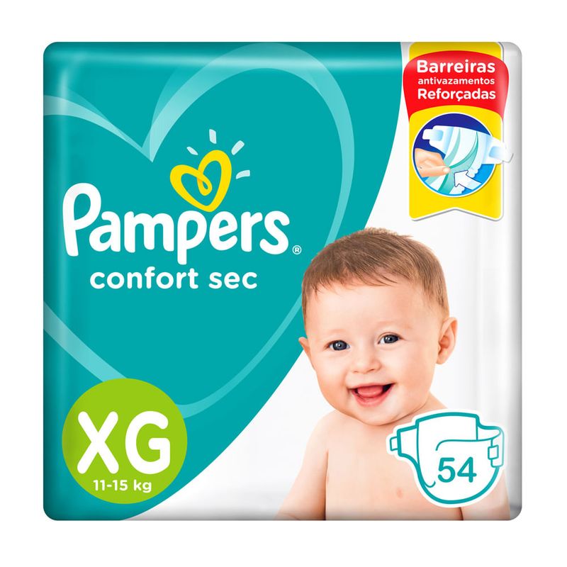 Pañal-PAMPERS-Confort-sec-forte-bag-6x-xg-58-un-0