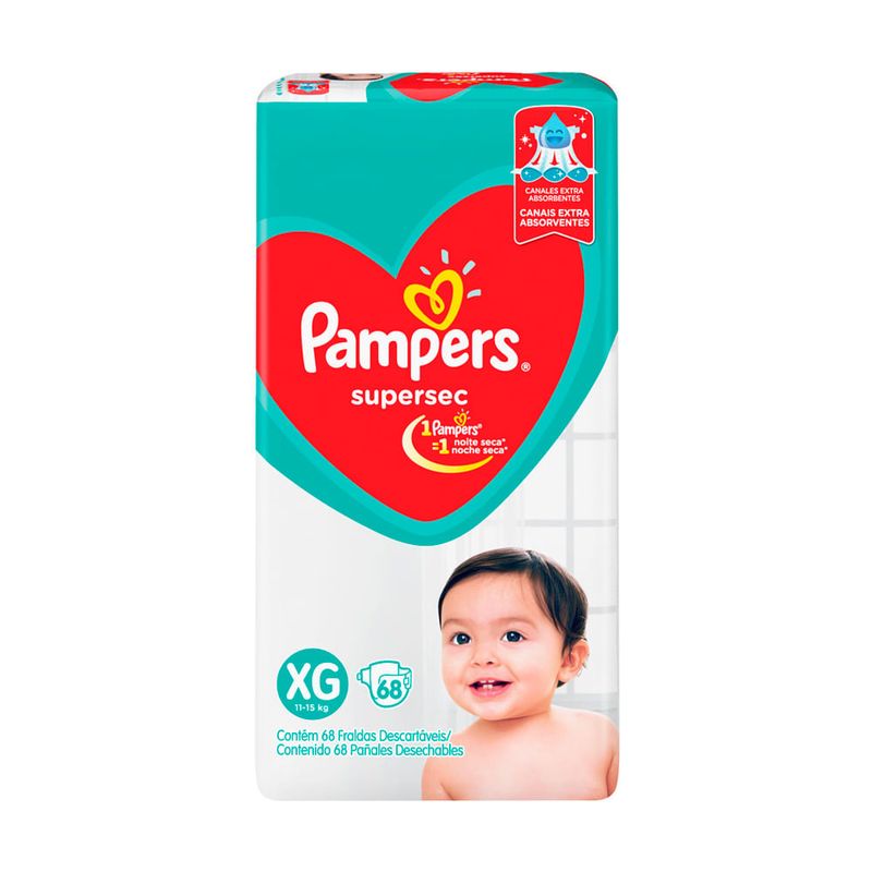 Pañal-PAMPERS-8x-Super-Sec-xg-68-un-0