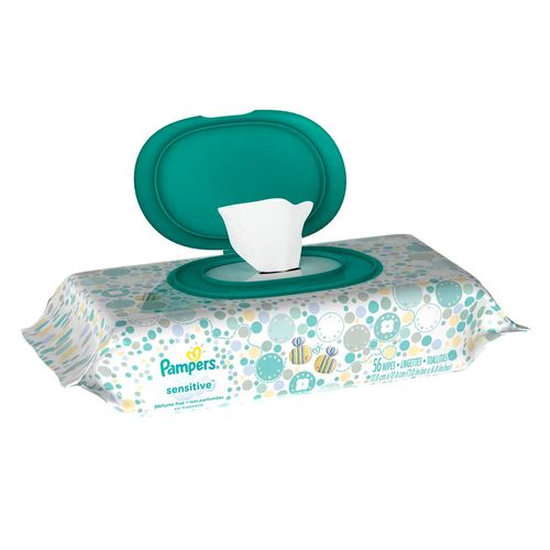 Toallitas húmedas PAMPERS sensitive 56 un.