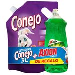 Pack-Deter-CONEJO-Relax-3-L---Detergente-AXION-de-Regalo-0