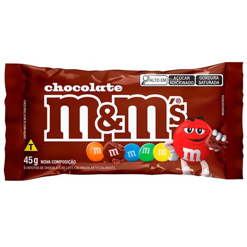 Confites Chocolate M&M Plain 52 g