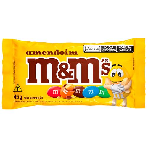 Confites Chocolate M&M Peanut 49 g