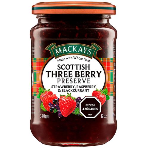 Mermelada MACKAYS scottish three berry 340 g