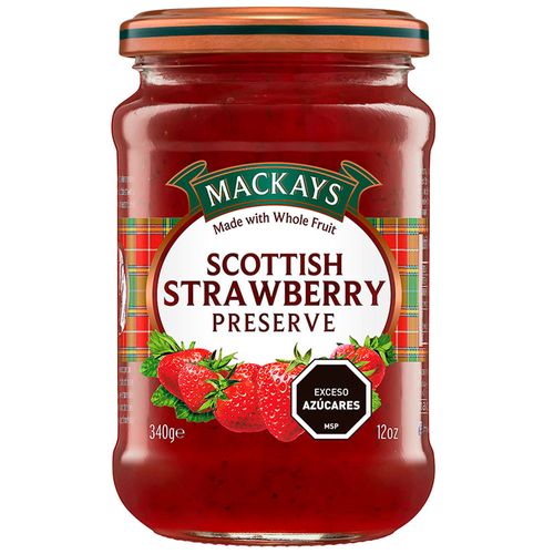 Mermelada MACKAYS scottish strawsberry 340 g