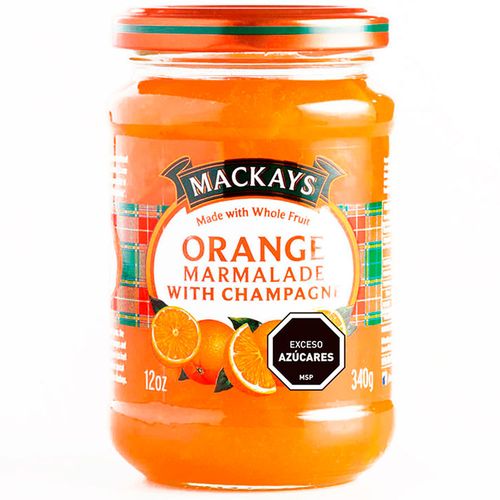 Mermelada MACKAYS naranja y champagne 340 g