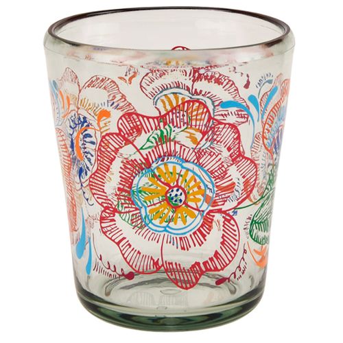 Vaso Acrílico 420 ml Floral