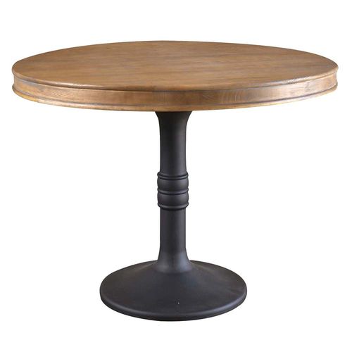 Mesa de comedor redonda 106x77 cm