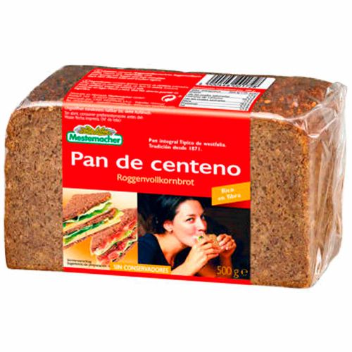 Pan centeno vollkornbrot MESTEMACHER 500 g