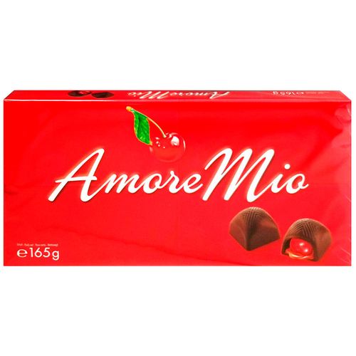 Bombones cerezas con licor AMORE MIO cj. 165g