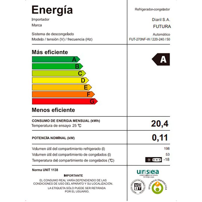 Heladera-FUTURA-Mod-Fut270Nf-W-FS-270-L-2