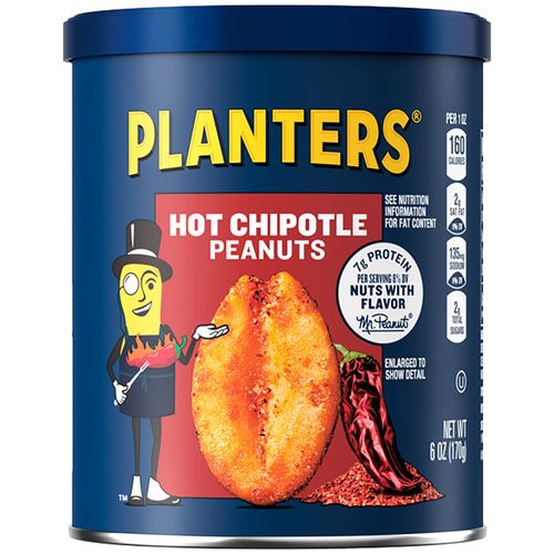 Maní Tostado con Chipotle PLANTERS 170 g