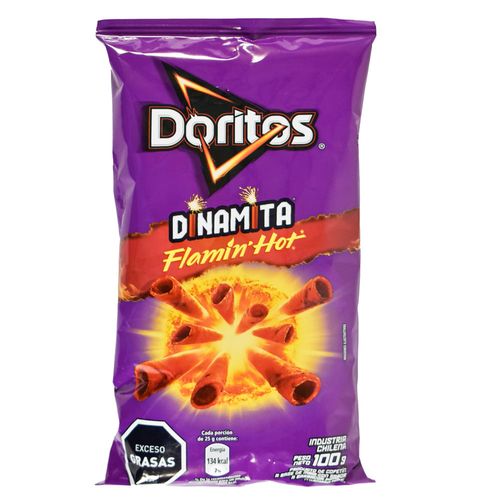 Snack DORITOS Dinamita Flamin Hot 100 g