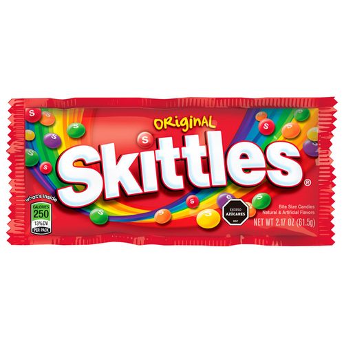 Caramelos Fruta SKITTLES Original 61 g