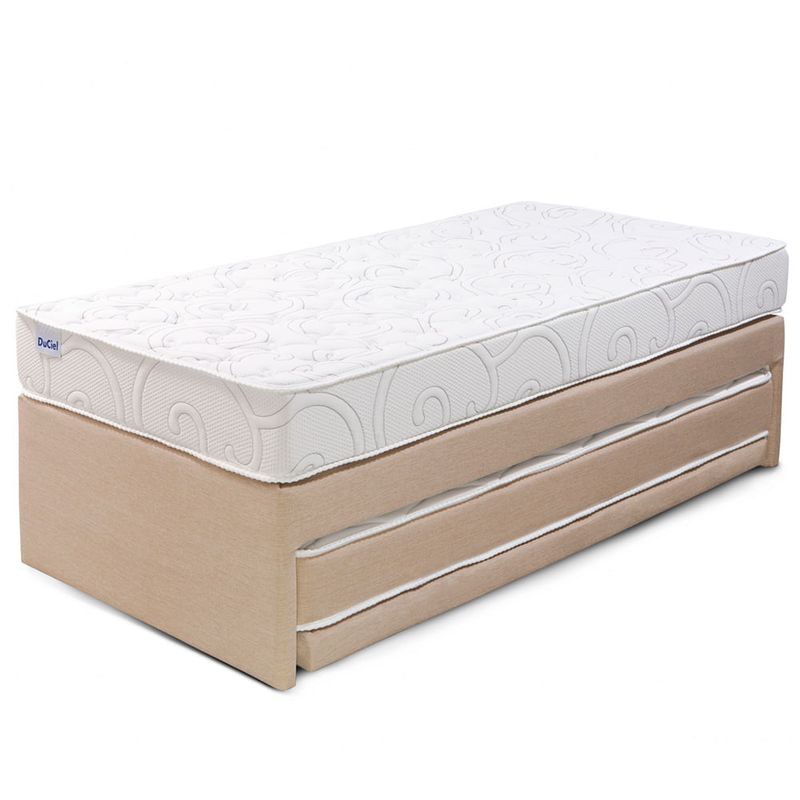 Bi-cama-1-plaza-en-tela-beige-Panama-90-x-190-cm-0