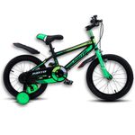 Bicicleta-KIOTO-Rod16-negra-y-verde-0