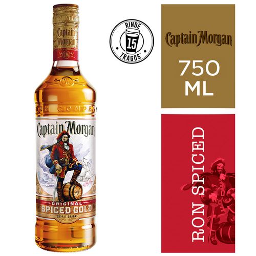 Ron CAPITÁN MORGAN 750 ml