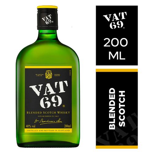 Whisky escocés VAT 69 200 ml