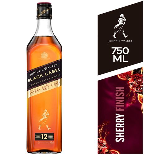 Whisky Escocés JOHNNIE WALKER Negro Sherry Finish