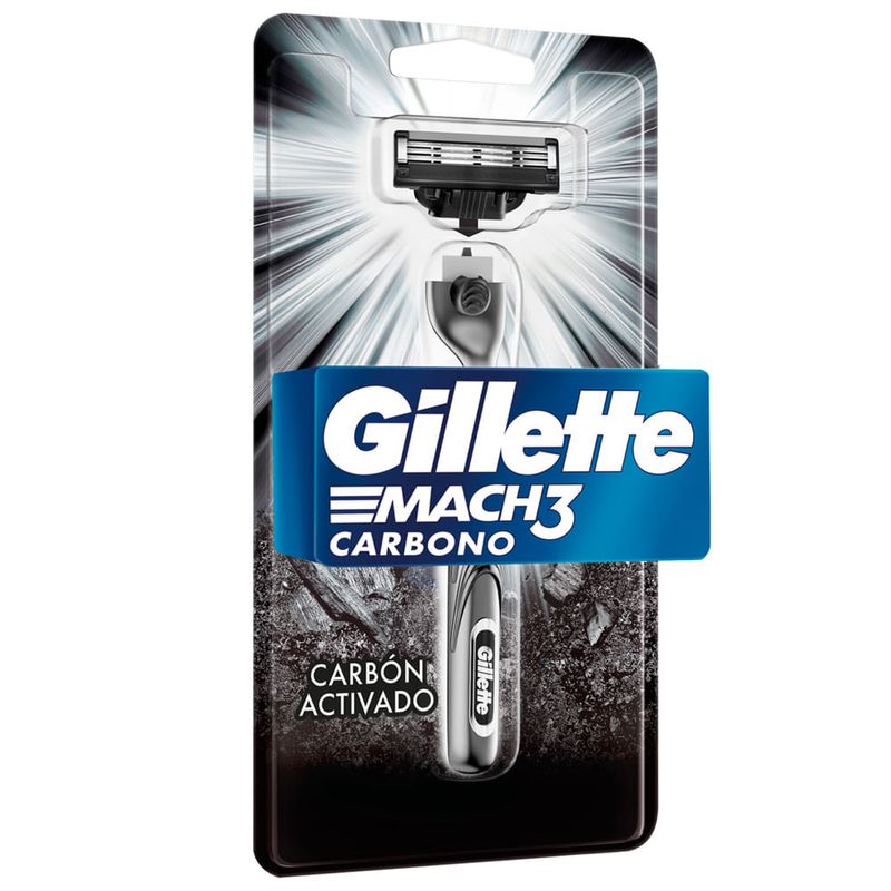 Maquina-GILLETTE-Mach-3-Razor-Carbon-1