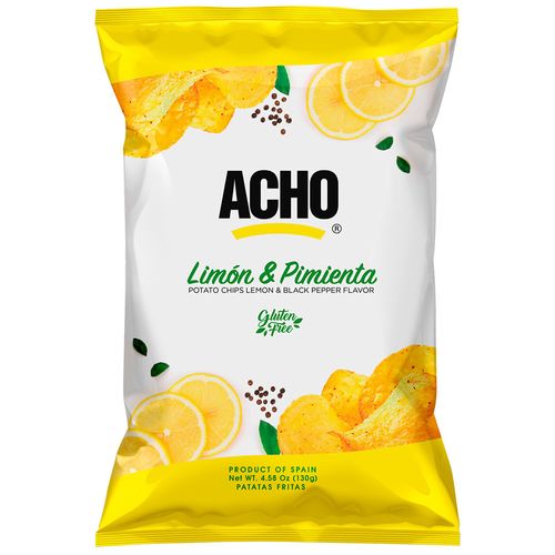 Papas fritas limón y pimienta ACHO 120 g