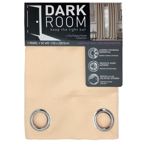 Cortina Blackout 1 Paño 130x225 cm Crema