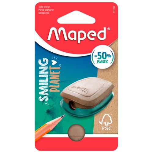 Sacapuntas MAPED Smiling Planet