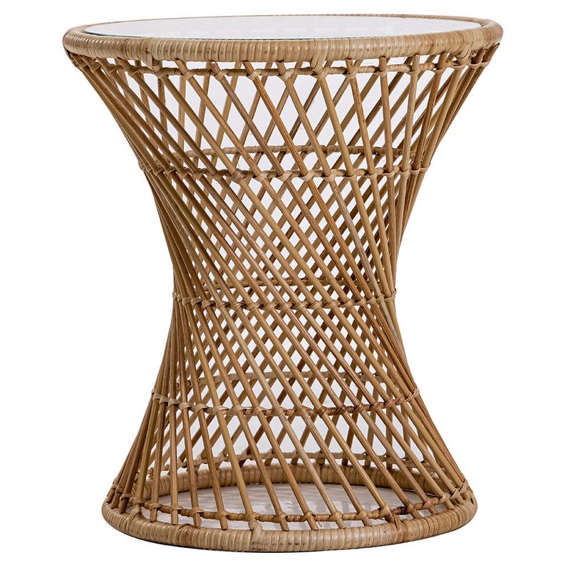 Mesa-Auxiliar-en-Ratan-con-Tapa-de-Vidrio-1