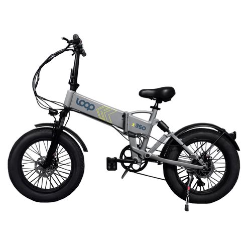 Bicicleta eléctrica LOOP X350 gris mate