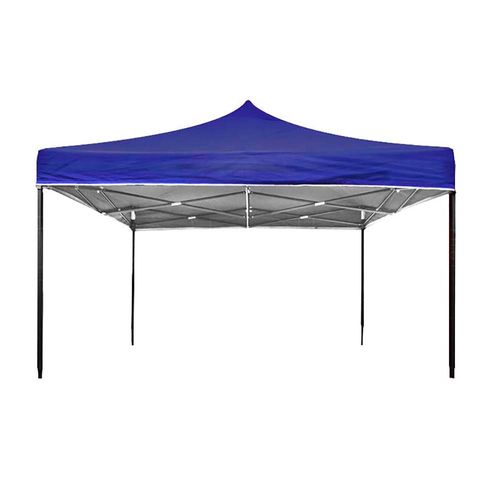 Gazebo Plegable Azul 3x3 m