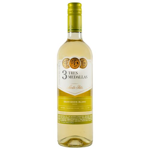Vino Sauvignon Blanc 3 Medallas SANTA RITA 750 ml