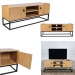 Rack-tv-bajo-madera-y-metal-2-puertas-117x39x48cm-6