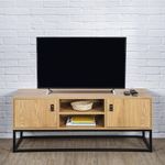 Rack-tv-bajo-madera-y-metal-2-puertas-117x39x48cm-0