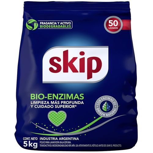 Detergente en polvo SKIP PH Balanc 5kg