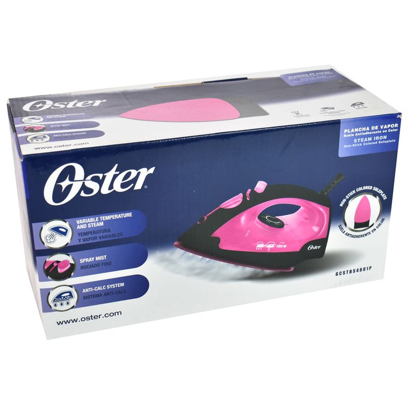 Plancha-a-vapor-OSTER-Mod-OS-4801-Steam-rosada-2
