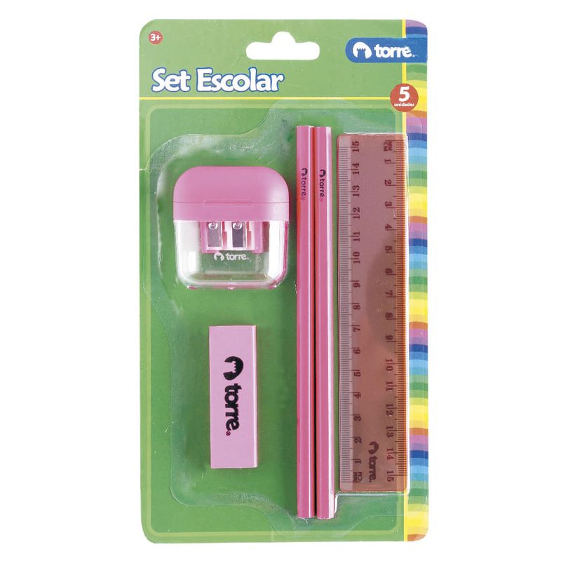 Set-escolar-TORRE-2-lapices--goma-sacapuntas-regla-1