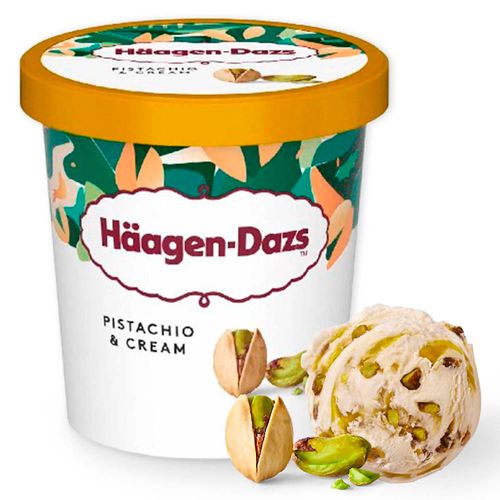 Helado HAAGEN DAZS Pistacho & Crema 473 ml