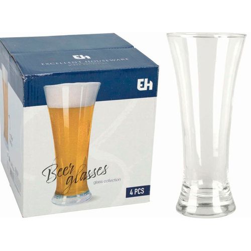 Set x 4 Vasos Cerveza 320 ml Vidrío