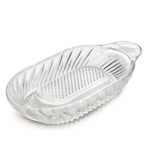 Rallador de manzana vidrio