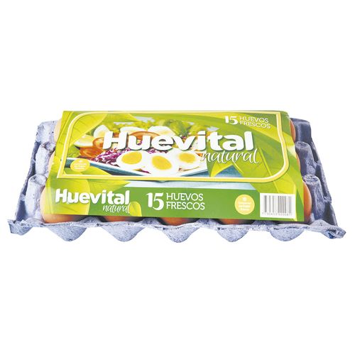 Huevo color 15 Huevital 15 un.
