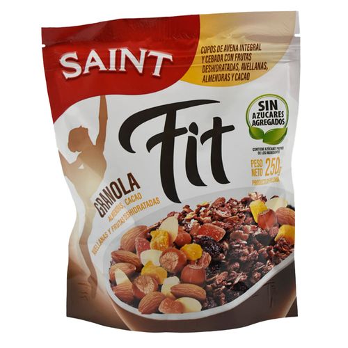 Granola fit SAINT frutos secos 250 g