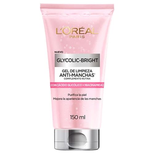 Gel de Limpieza Facial  L'ORÉAL Glycolic Bright