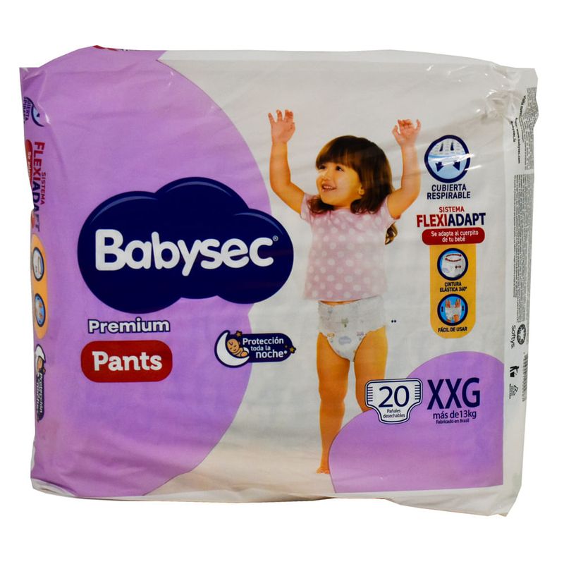 Pañal-BABYSEC-Premium-talle-XXG-20-un-0